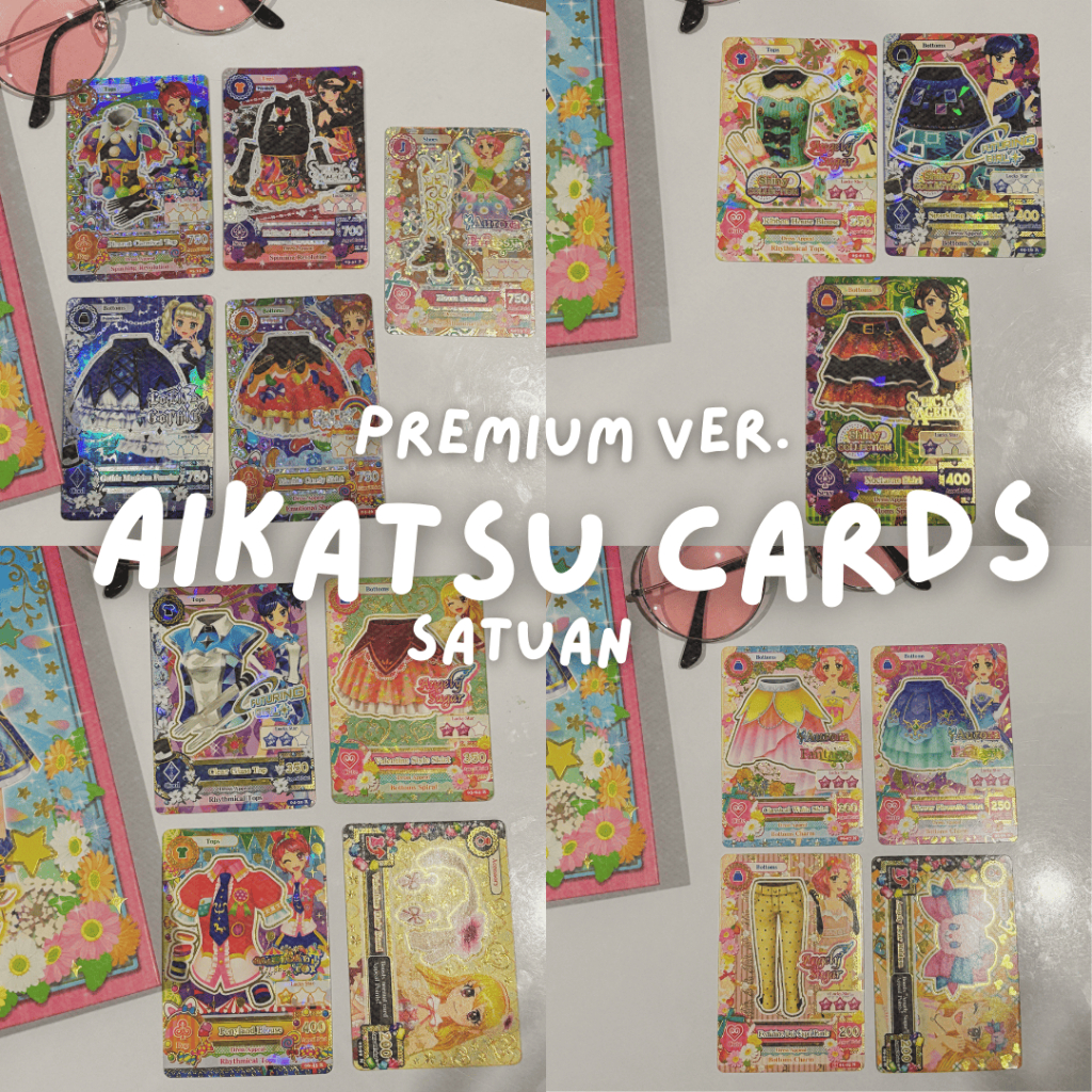 [SATUAN Premium] Kartu Aikatsu/ Aikatsu cards