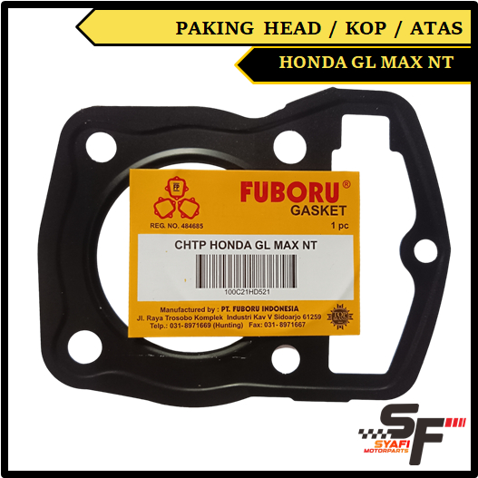 PAKING HEAD GL MAX NEOTECH GASKET PERPAK KOP ATAS BESI FUBORU