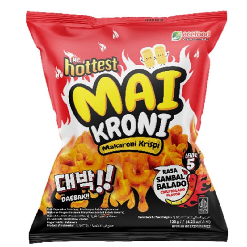 

mr. hottest maikroni makroni krispi sambal balado pedas lv 5