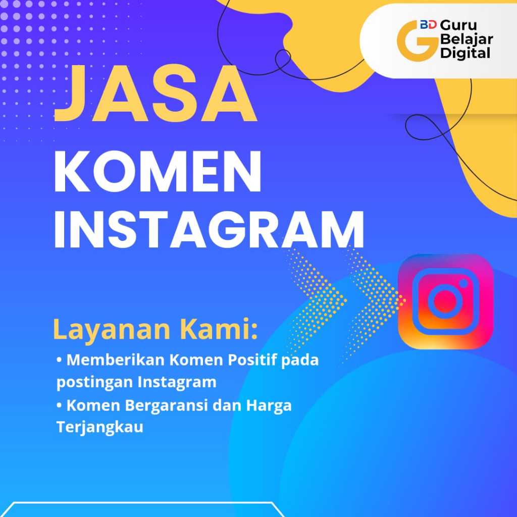 Komen+Like INSTAGRAM