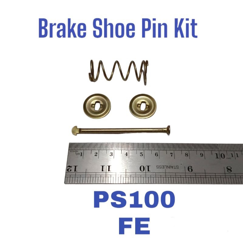 1 Set Brake Shoe Pin Kit PS100 PS 100 FE  Paku Kit Rem PS 100  Pin Kit PS 100