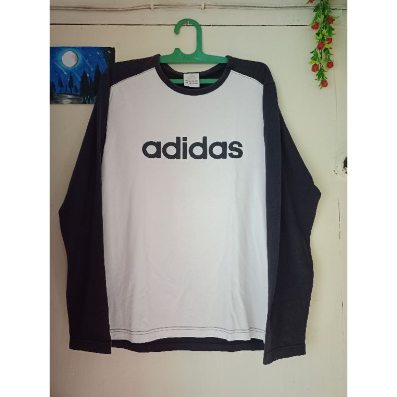 Baju kaos lengan panjang ADIDAS Center ORI