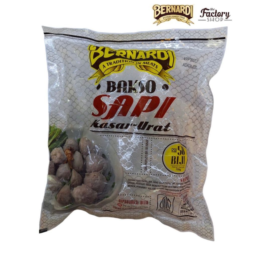 

BERNARDI BAKSO SAPI 50BJ KASAR