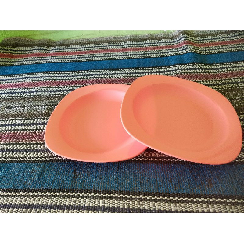 piring lebar 2pcs tupperware