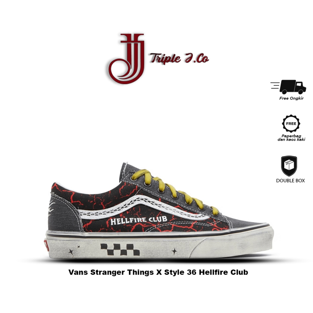Vans Stranger Things X Style 36 Hellfire Club