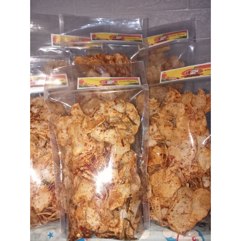 

Basreng pedas daun jeruk 125 g