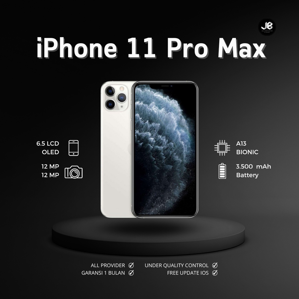 IPHONE 11 PRO MAX 64/256/512 GB SECOND ORIGINAL