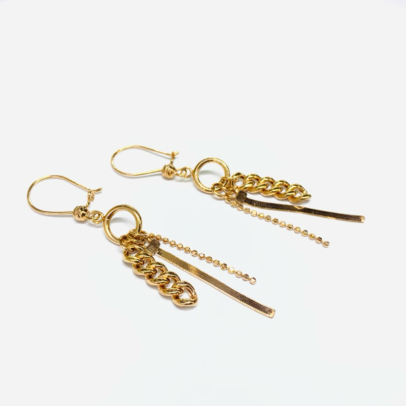 anting emas fashion 750%/17k