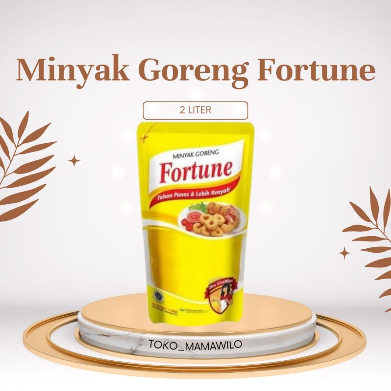 

Minyak Goreng Fortune Kemasan Refil Pouch 2 Liter Murah Promo