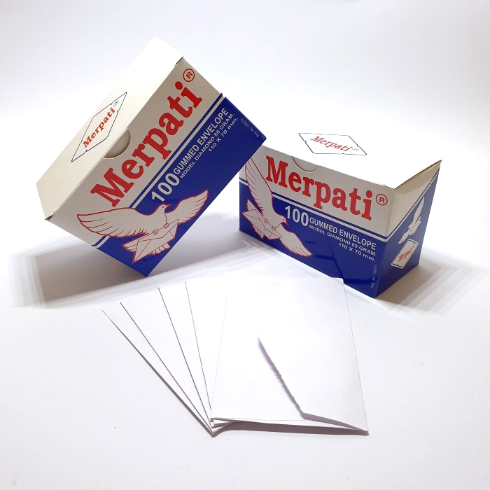 

COD Joy KTB Amplop Merpati Amplop Mini Polos Isi 100 Tanpa Lem