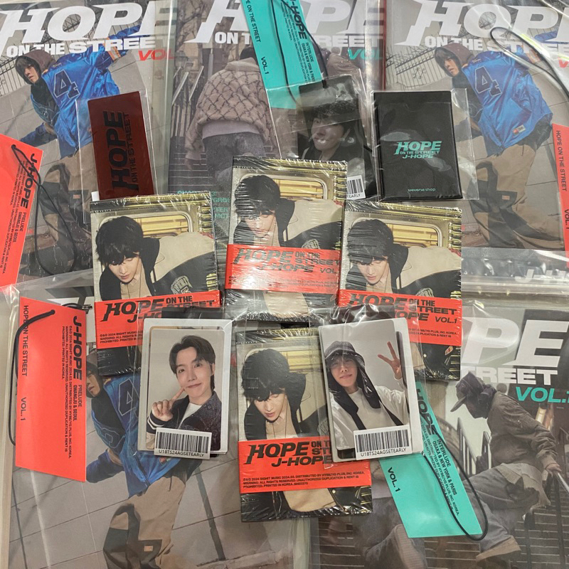 JHOPE ALBUM HOPE ON THE STREET