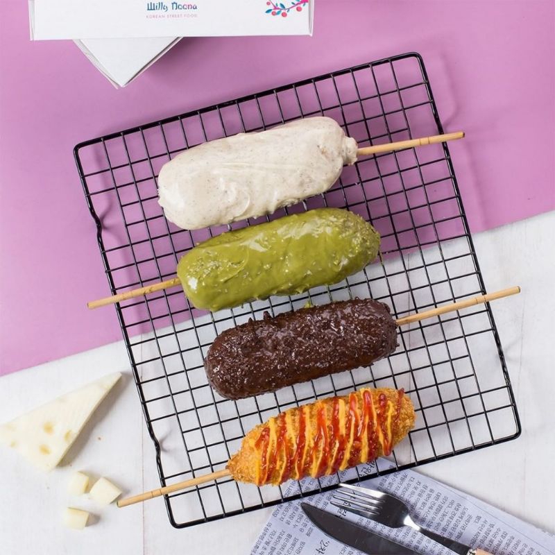 

korean corndog mozzarella