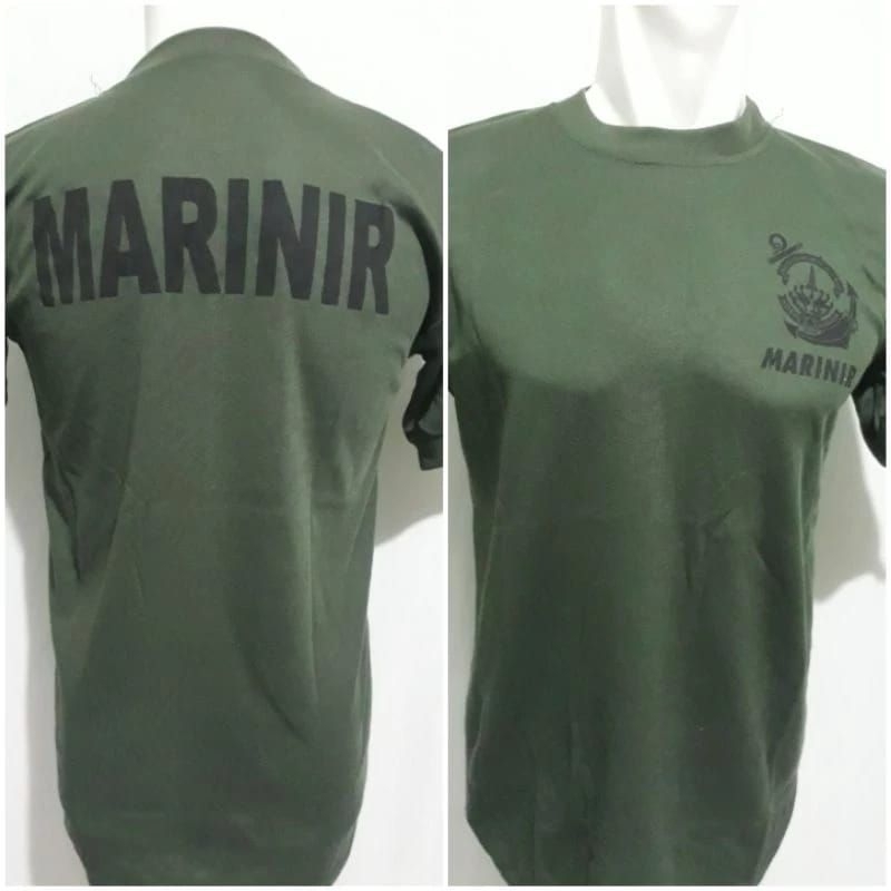 KAOS PENDEK MARINIR,KAOS DALAM MARINIR HIJAU, DAN BIRU