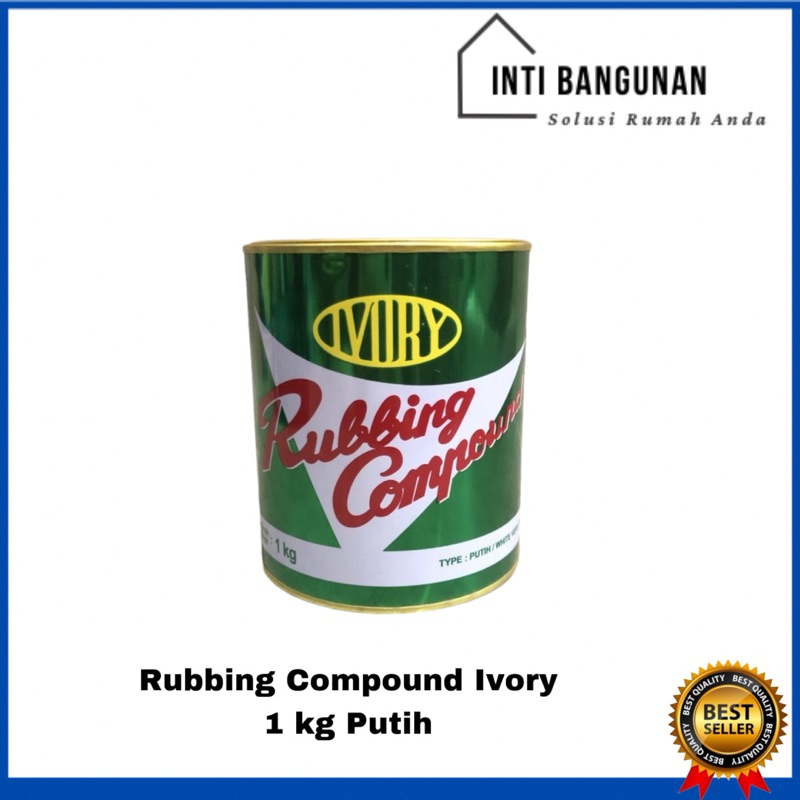 Rubbing Compound Ivory 1kg Putih Kompon Compon Poles Mobil Motor