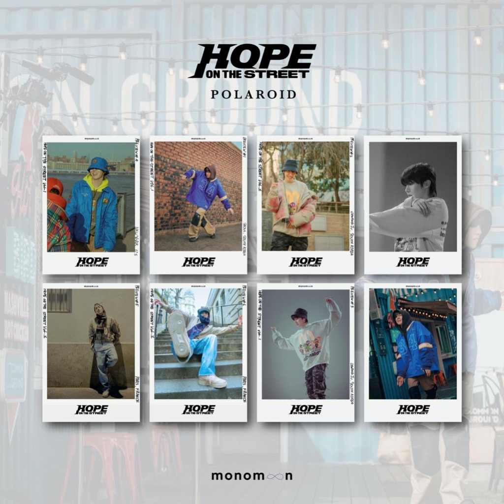 HOPE ON THE STREET Polaroid