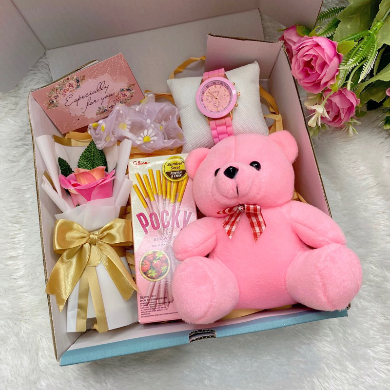 Kado Ulang Tahun Cewek / Birthday Gift Box / Hampers Cewek / Hadiah Anniversary