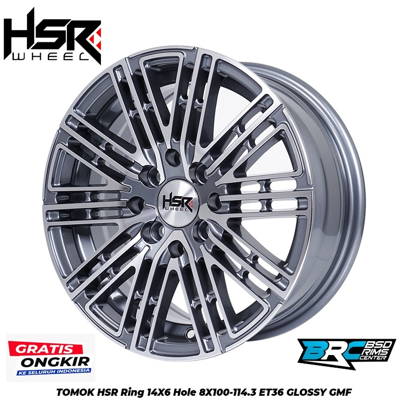 VELG MODEL TERBARU HSR tomok RING 14 BUAT MOBIL KARIMUN ESTILO