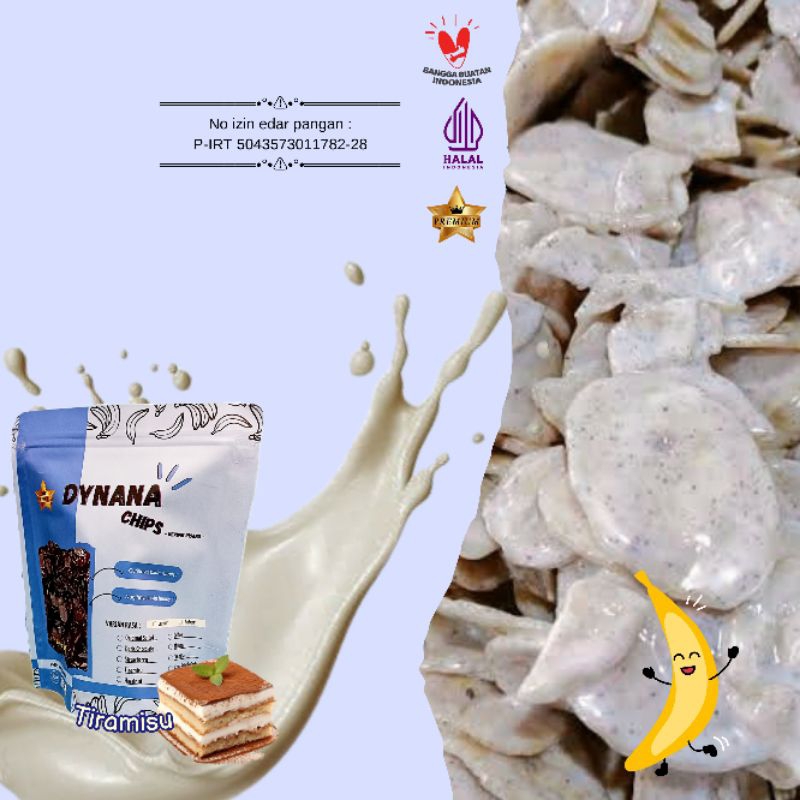 

Keripik Pisang Lumer Tiramisu ~ Dynana Chips ♛