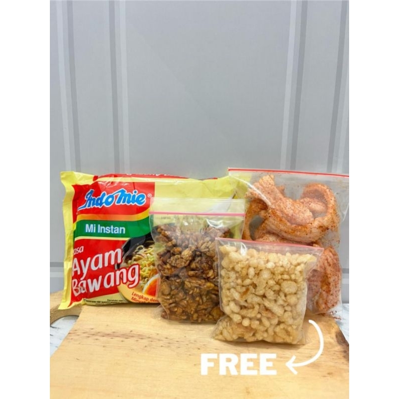 

Paket Indomie Ayam Bawang 1 Teman