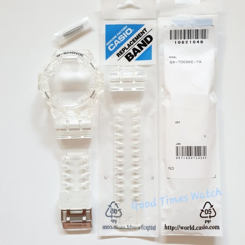 PAKET BEZEL STRAP G-SHOCK GA-700SKE-7A GA 700SKE GA 700SK GA 700 CASIO ORIGINAL