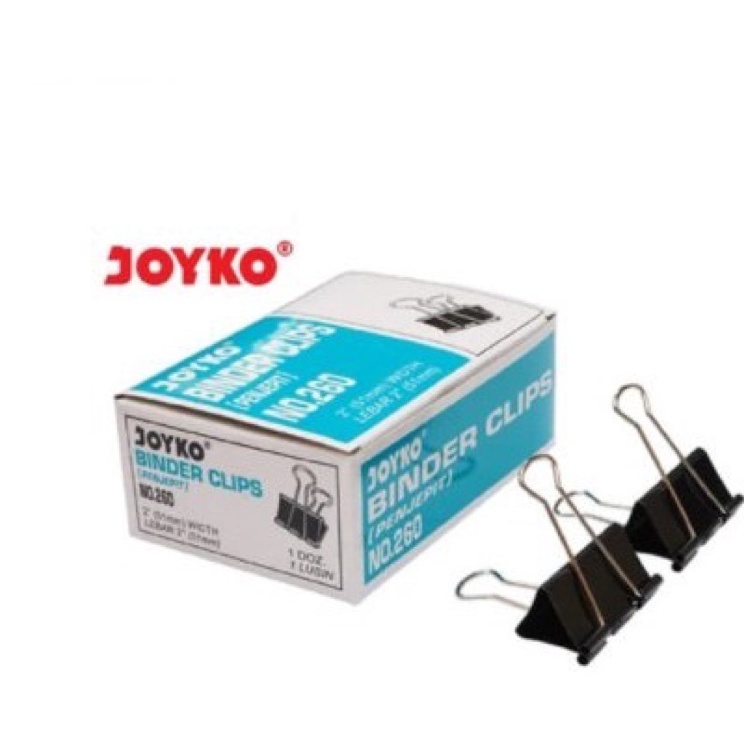 

Promo Murah Binder Clips Joyko No26 Klip Kertas