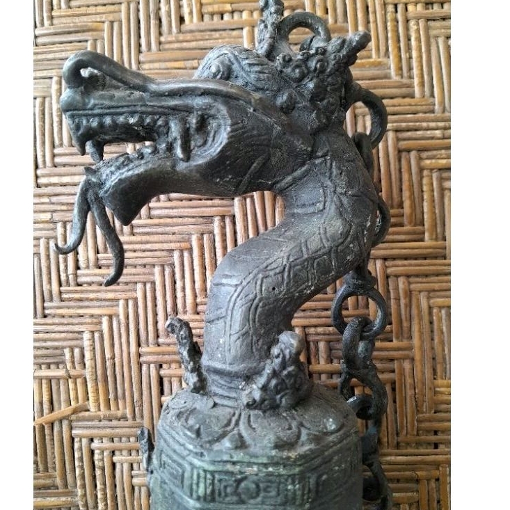 Kentongan Kepala Naga Antik Jadul Vintage