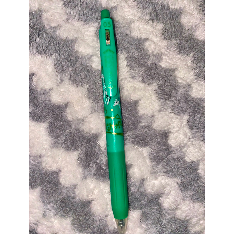 

pulpen sarasa animal limited edition, hewan jerapah glossy mengkilap 3D cover