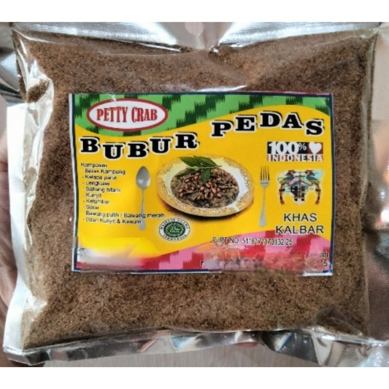 

Bubur Pedas Instan / Bubur Pedas / Oleh Oleh Khas Pontianak / Makanan Khas Sambas Kalimantan Barat