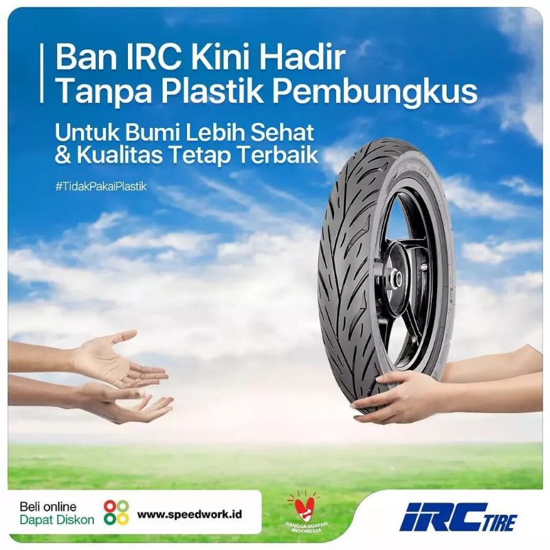 Ban Motor Tubles Tubeless IRC 120/70-17 RX01R, NR83 & NF67 Ban Motor Ring 17 Ban Luar Motor