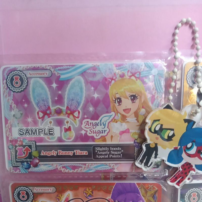 [SAMPLE] Aurora Kiss Ver Ichigo Angela Bunny Tiara (AIKATSU OFFICIAL CARD)