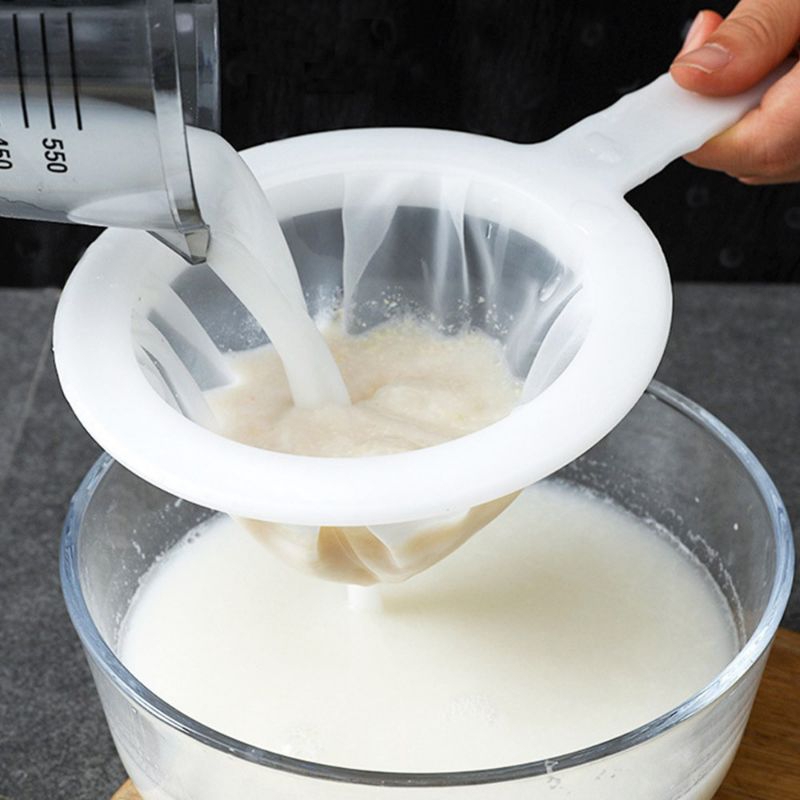 Saringan Kain Premium Bahan Nilon Saringan Kopi Susu Kedelai Jus Saringan Kain Nilon