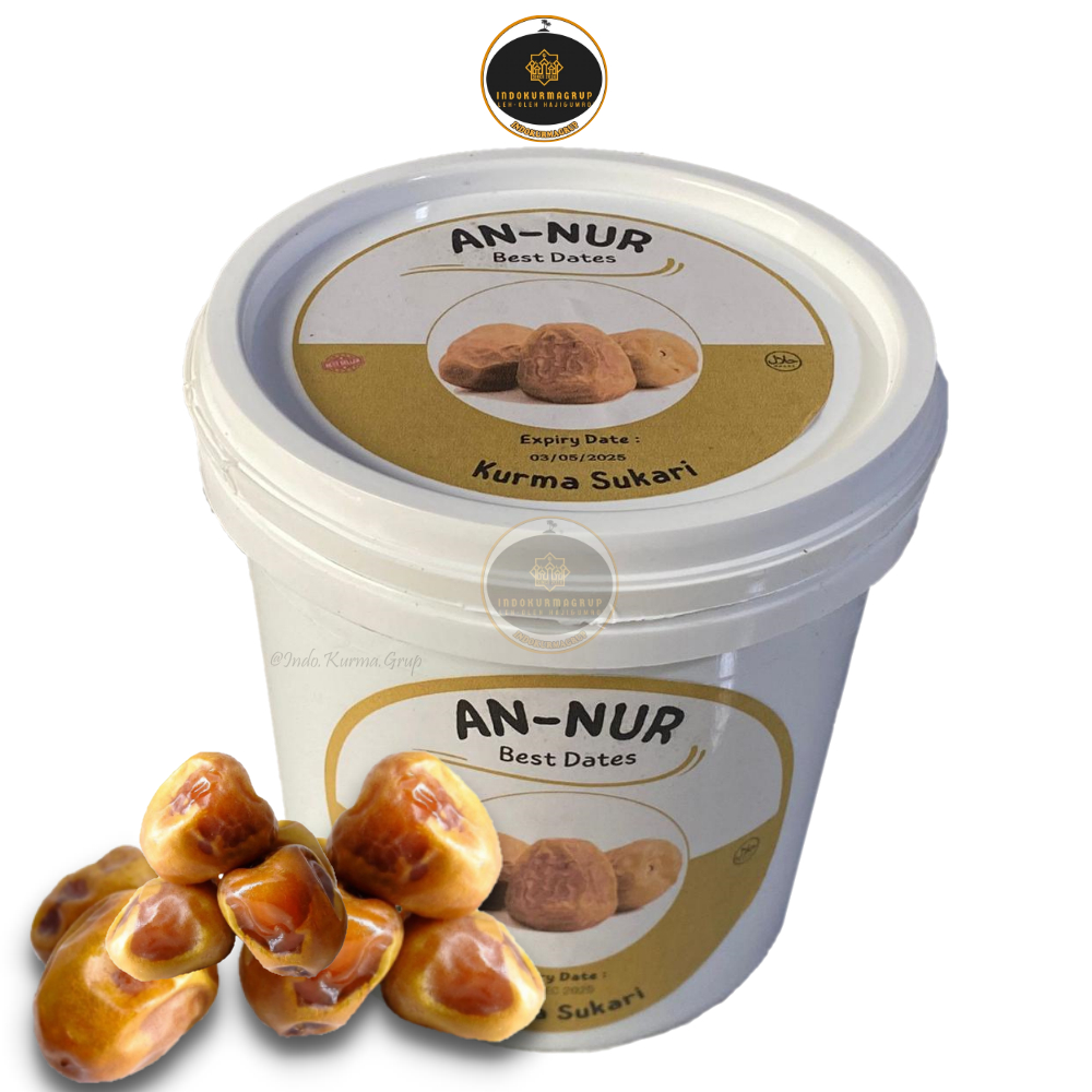 

KURMA SUKARI AN-NUR//KURMA SUKARI PREMIUM [KEMASAN EMBER]