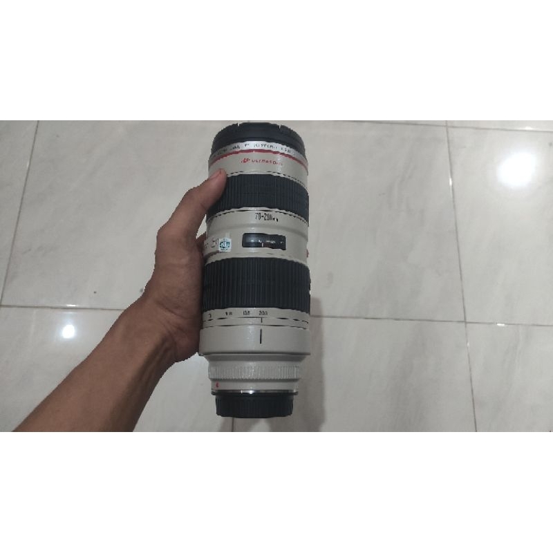 Lensa Sport Canon 70-200mm F2.8 L USM No Jamur Second Like New