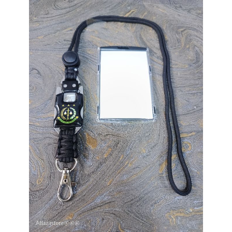 

Lanyard tactical id card holder logo jaksa kejaksaan ri