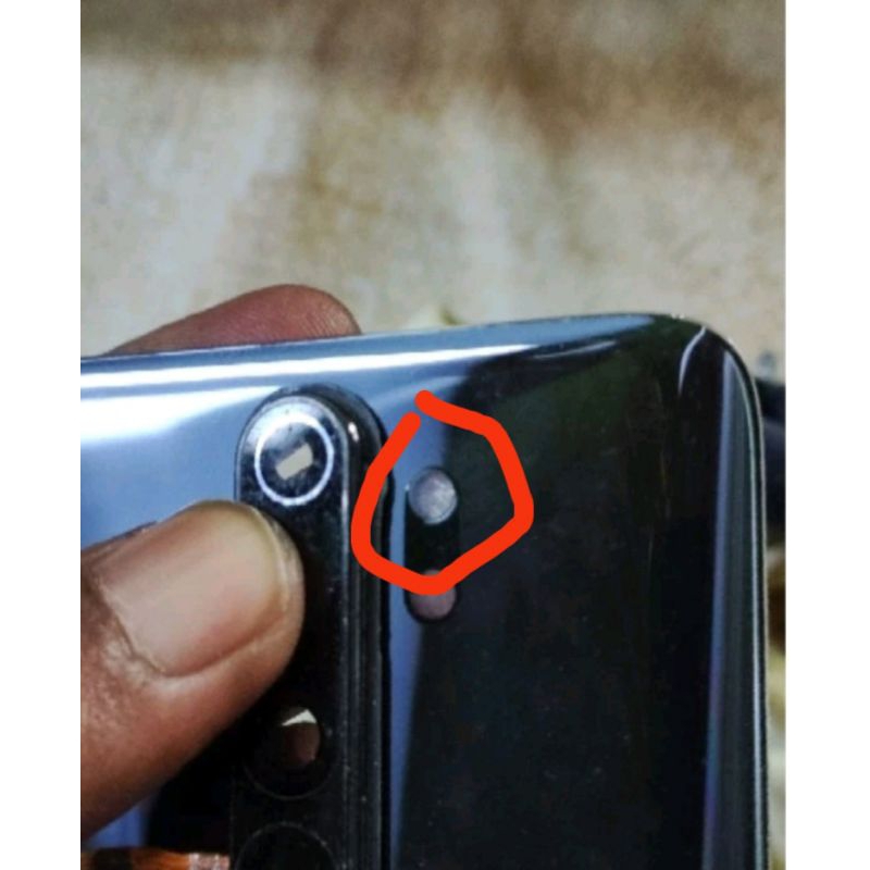 kaca flash redmi note 8 pro original copotan