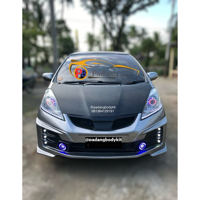 Bodykit Jazz Mugen 2008-2014 S Rs Full Bumper Plastik ABS Premium