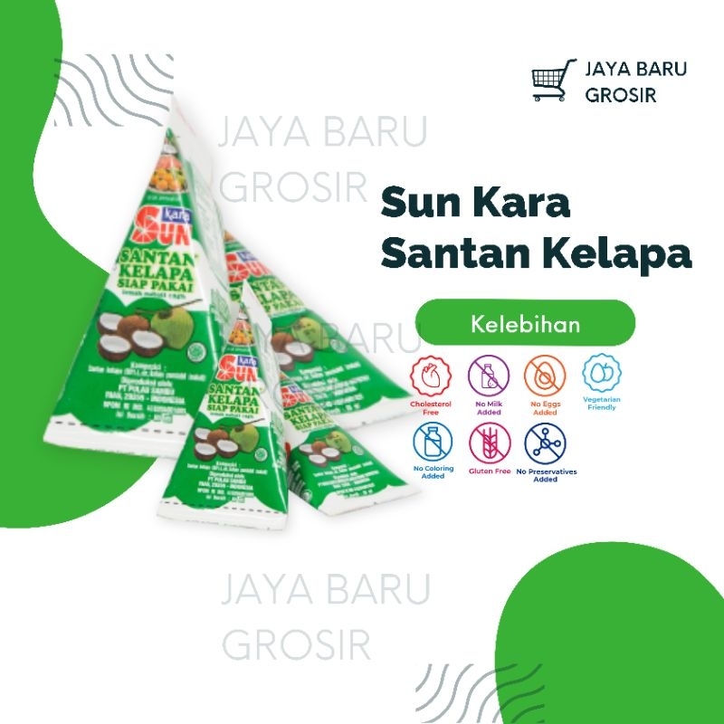 

Sun Kara Santan Kelapa 65Ml