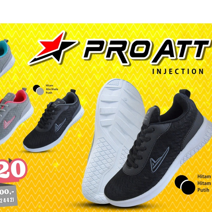 sogo PRO ATT LCS 720 PRO ATT LCH 740 /Sepatu Sekolah/Sepatu Hitam Putih/Sepatu Hitam Polos