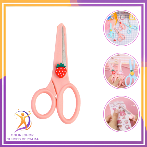 

OSB Gunting Lucu Alat Tulis Anak Sekolah Kartun Diy Kertas Buatan Tangan Kantor Kecantikan Portabel Portabel Portabel Scissors