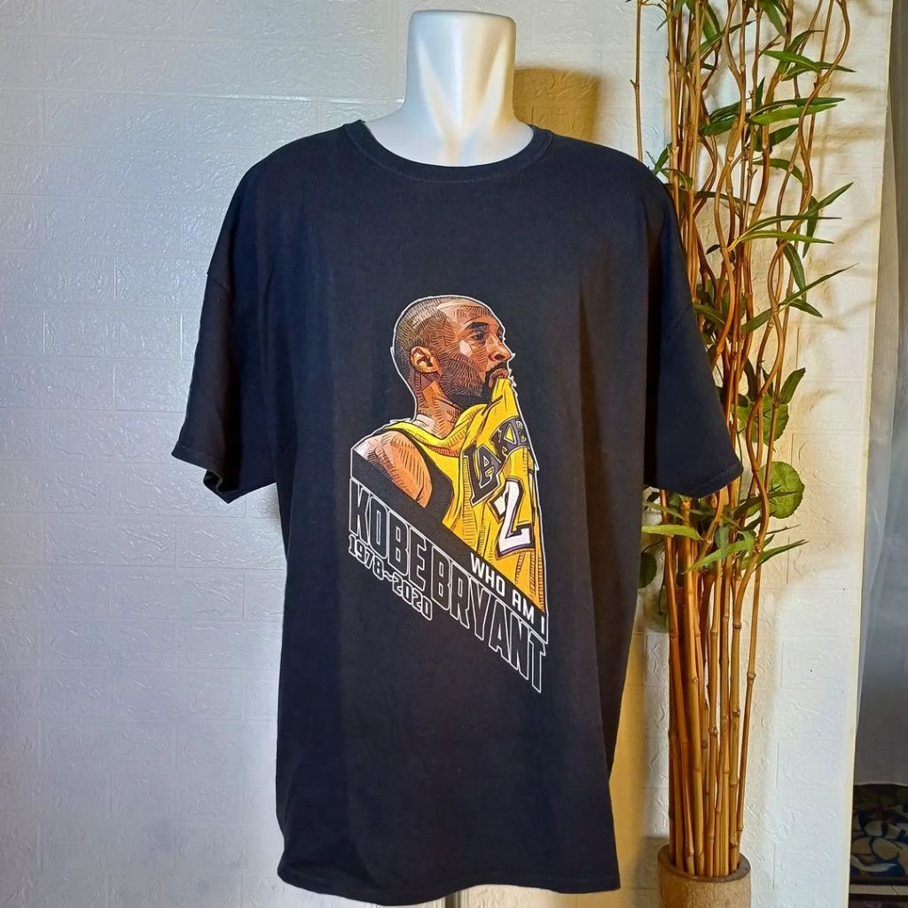 KAOS KOBE BRYAN (BLACK MAMBA RIP) (SECOND BRANDED) SIZE XXXL TS0086