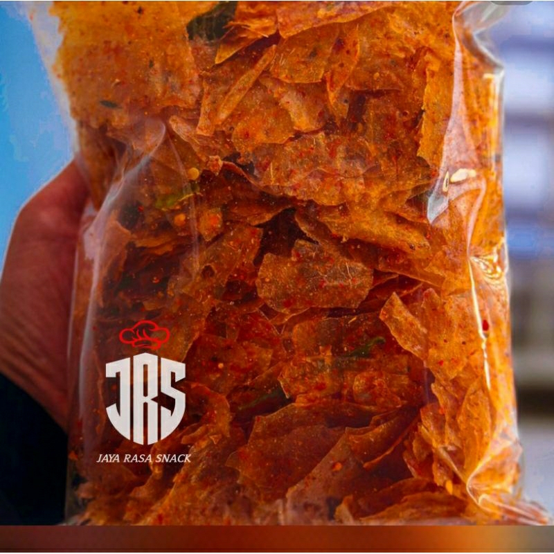 

JRS - Keripik Kaca Pedas 500gram / Kripca Pedas / Keripik Kaca Pedas Enak Murah
