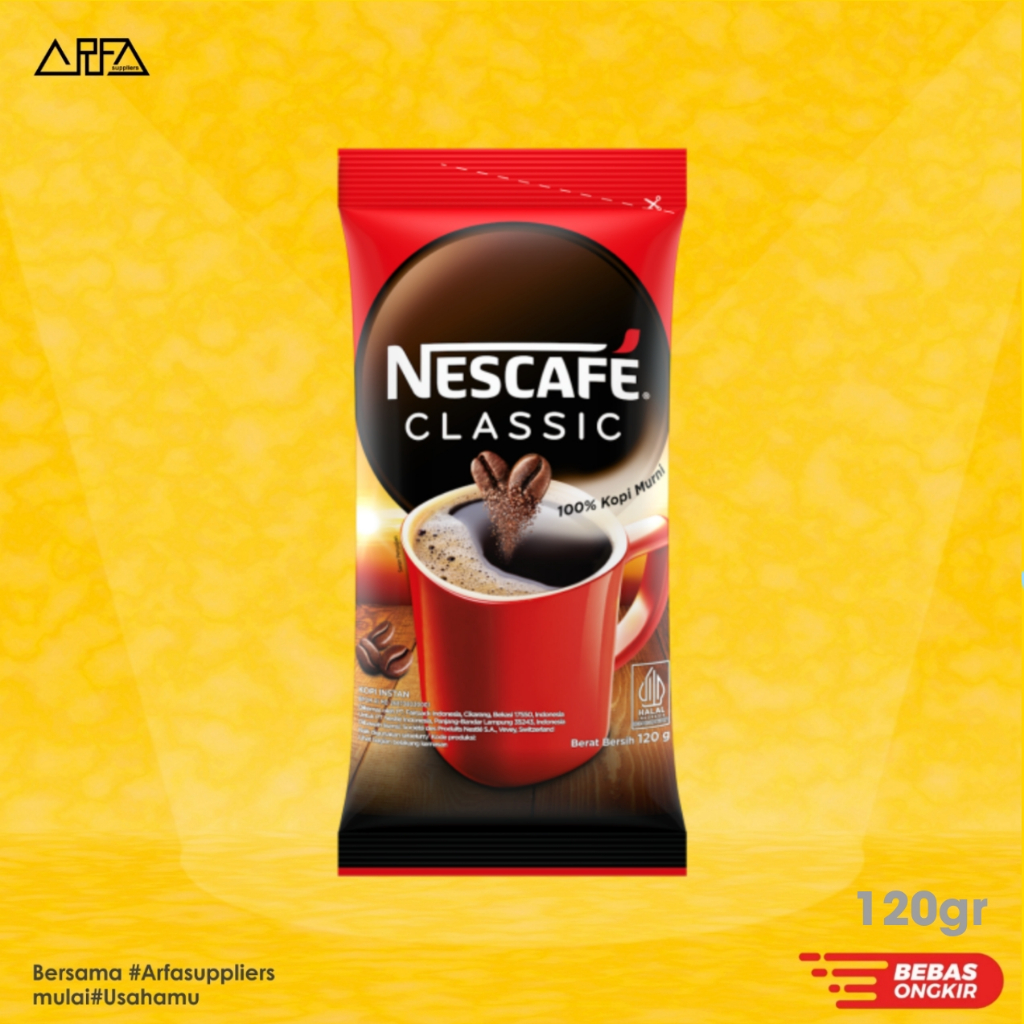 

Kopi Nescafe Classic 120gr