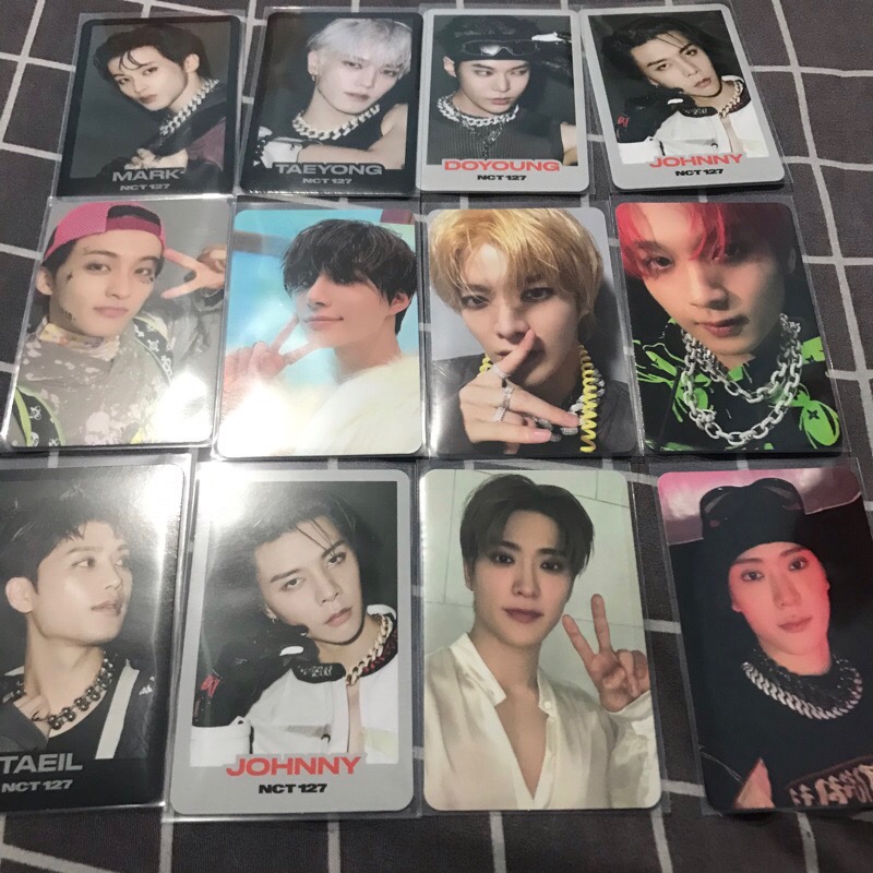 OFFICIAL PHOTOCARD PC TRADING CARD 2 BADDIES NCT 127 JAEHYUN MARK DOYOUNG JOHNNY TAEIL YUTA TAEYONG 