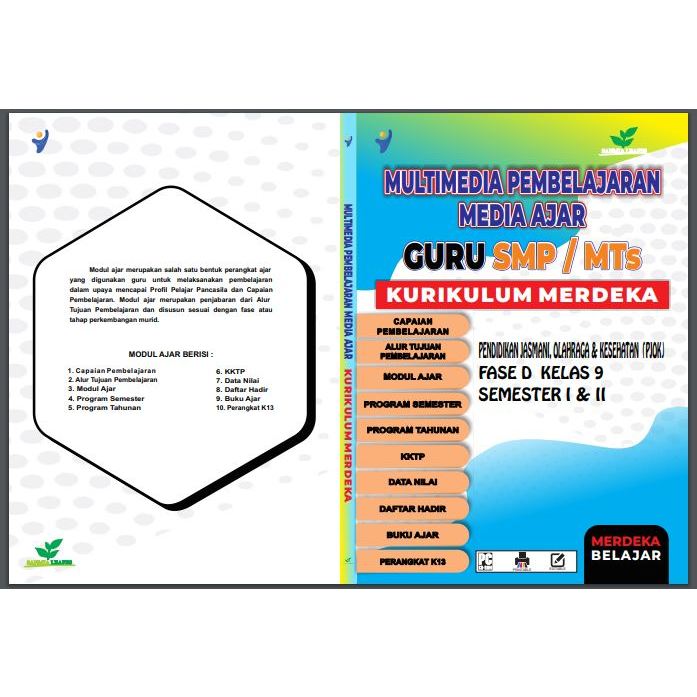 

MODUL AJAR SMP/MTs PJOK FASE D ( KELAS 9 ) KURIKULUM MERDEKA