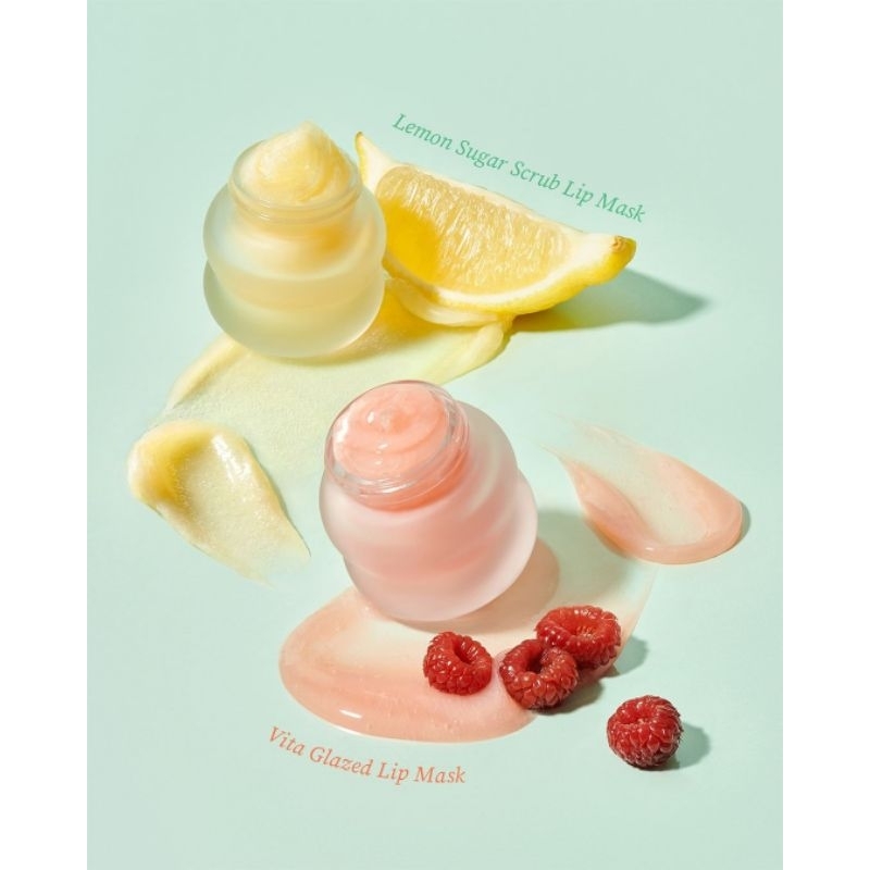 TOCOBO vita glazed lip mask 20ml - lemon sugar lip mask 20ml