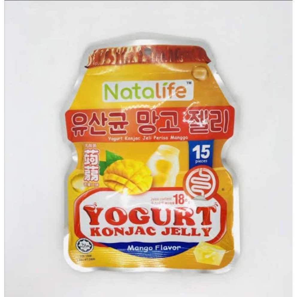 

Ay00! NATALIFE YOGURT KONJAC JELLY / APPLE / MANGO MANGGA / GRAPE 300g (20g x 15pcs)