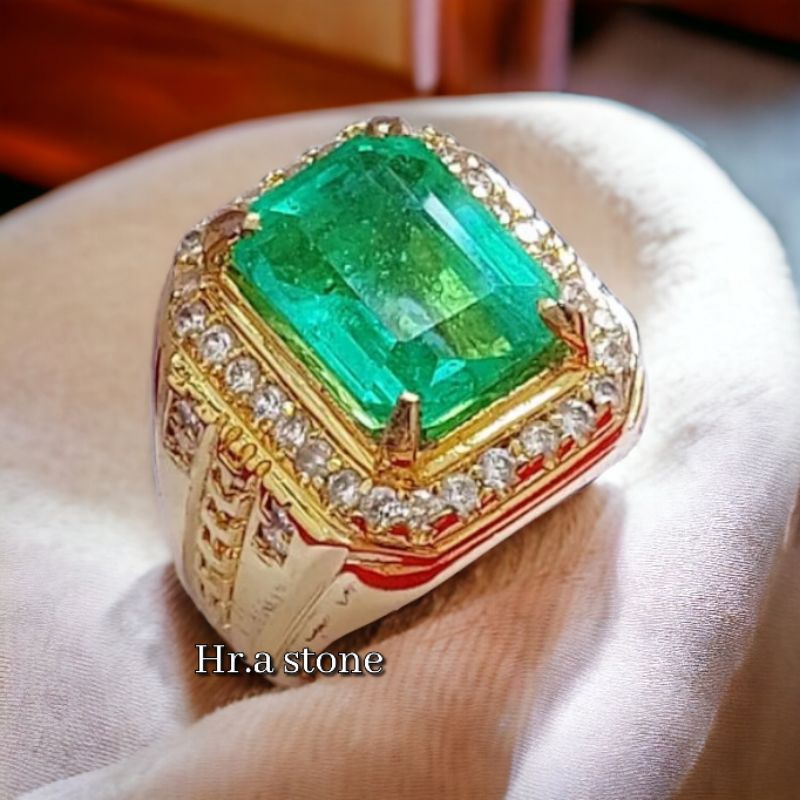 CINCIN BATU ZAMBRUD COLOMBIA TOP QUALITY