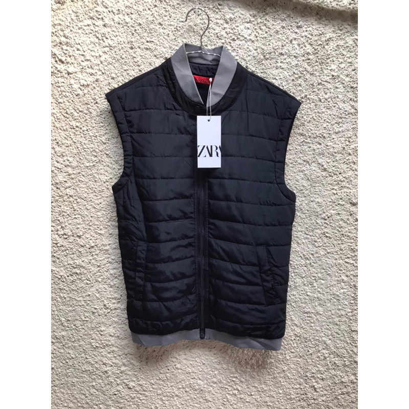 Zara man vest navy