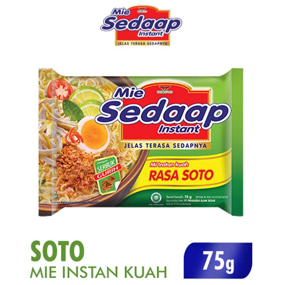 

Sedaap Mie Instant Soto 75G