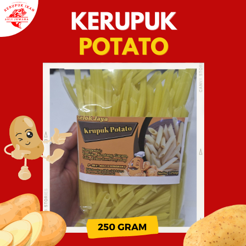 

Kerupuk Kentang Potato Mentah 250gram